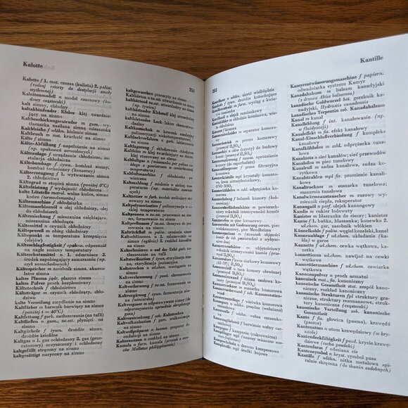 Vintage Polish-German Chemical Dictionary - Picture 6 of 6